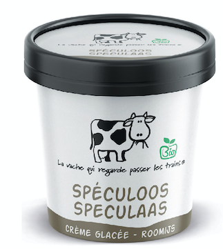 La Vache Speculoos crème glacée bio 125ml
